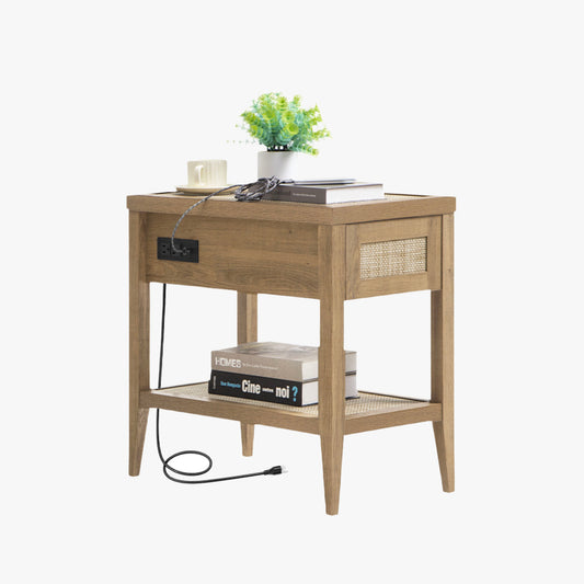 Savanna Nightstands with Charging Station