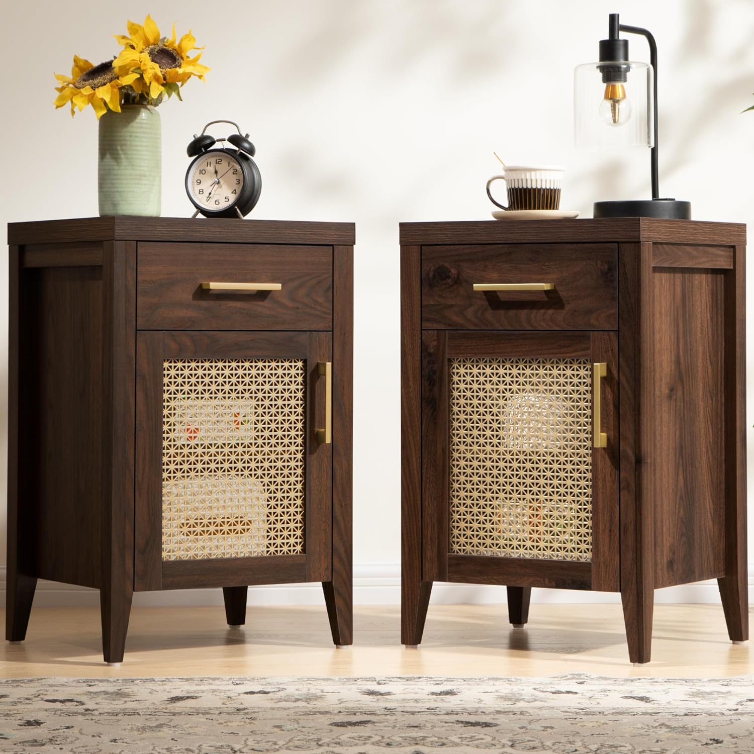 Andy Side Tables with Door - Sicotas