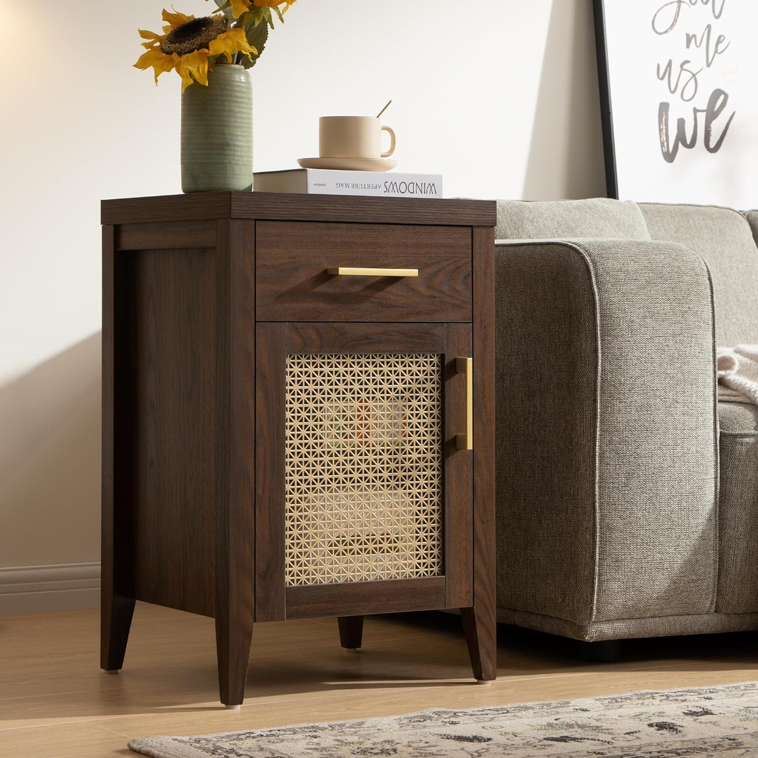 Andy Side Tables with Door - Sicotas