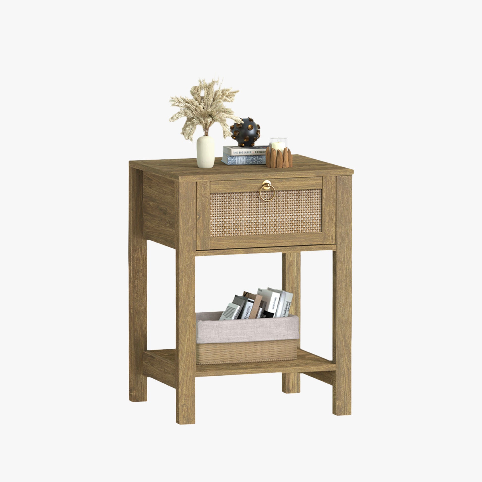 Savanna Bed Side Table with Doors