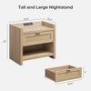 Savanna 1-Drawer Nightstands - Sicotas