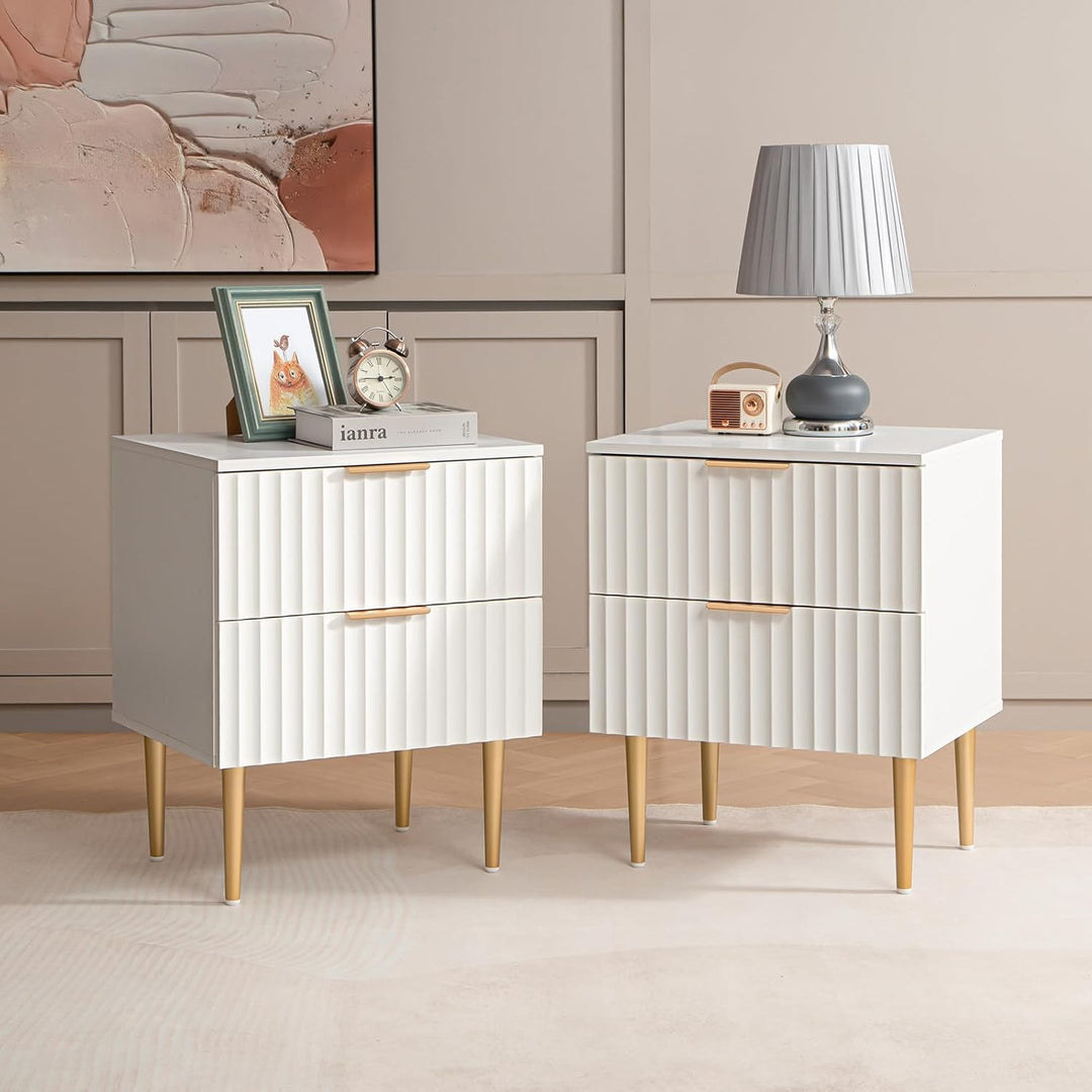 Opus Nightstands with Drawers