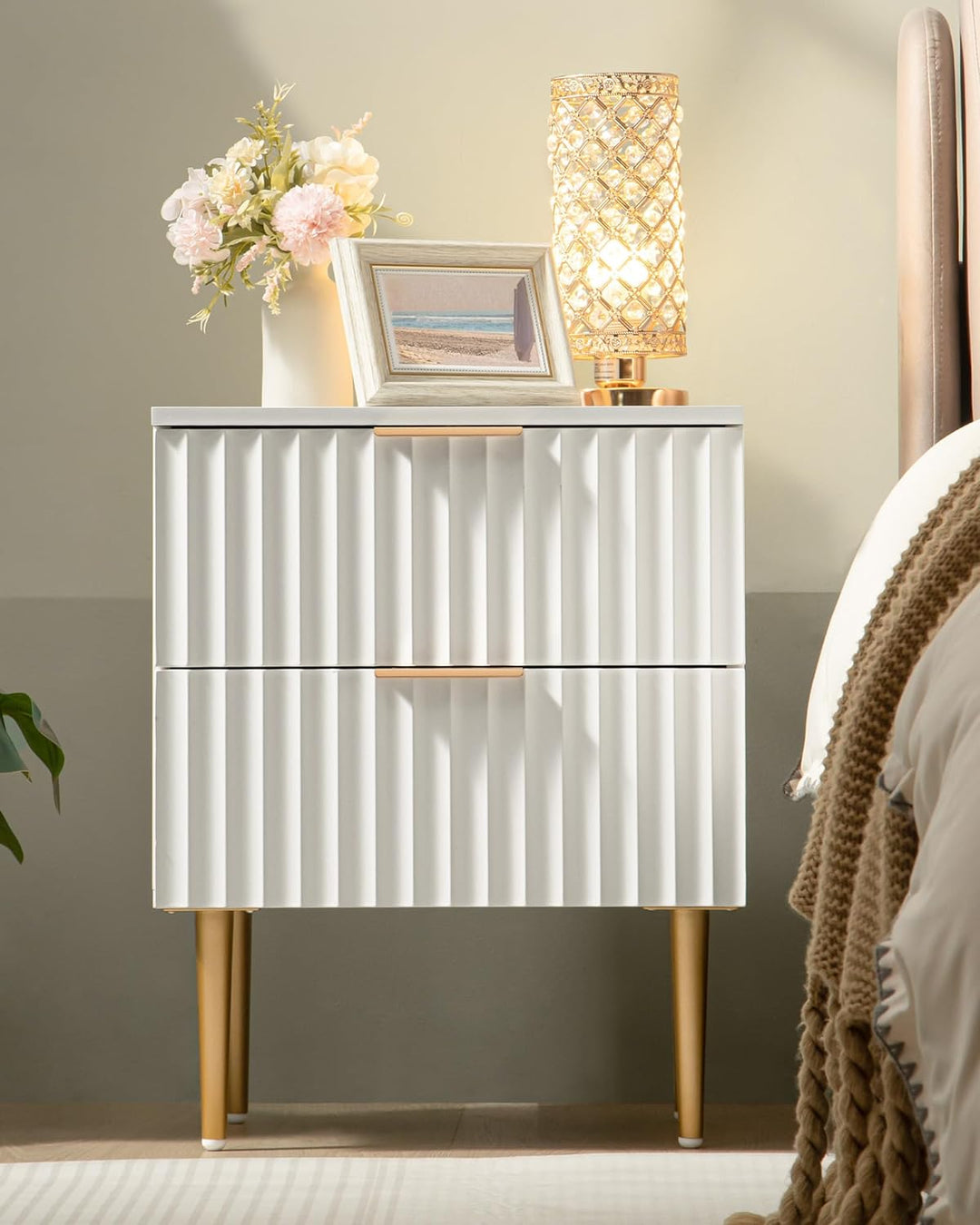 Opus Nightstands with Drawers