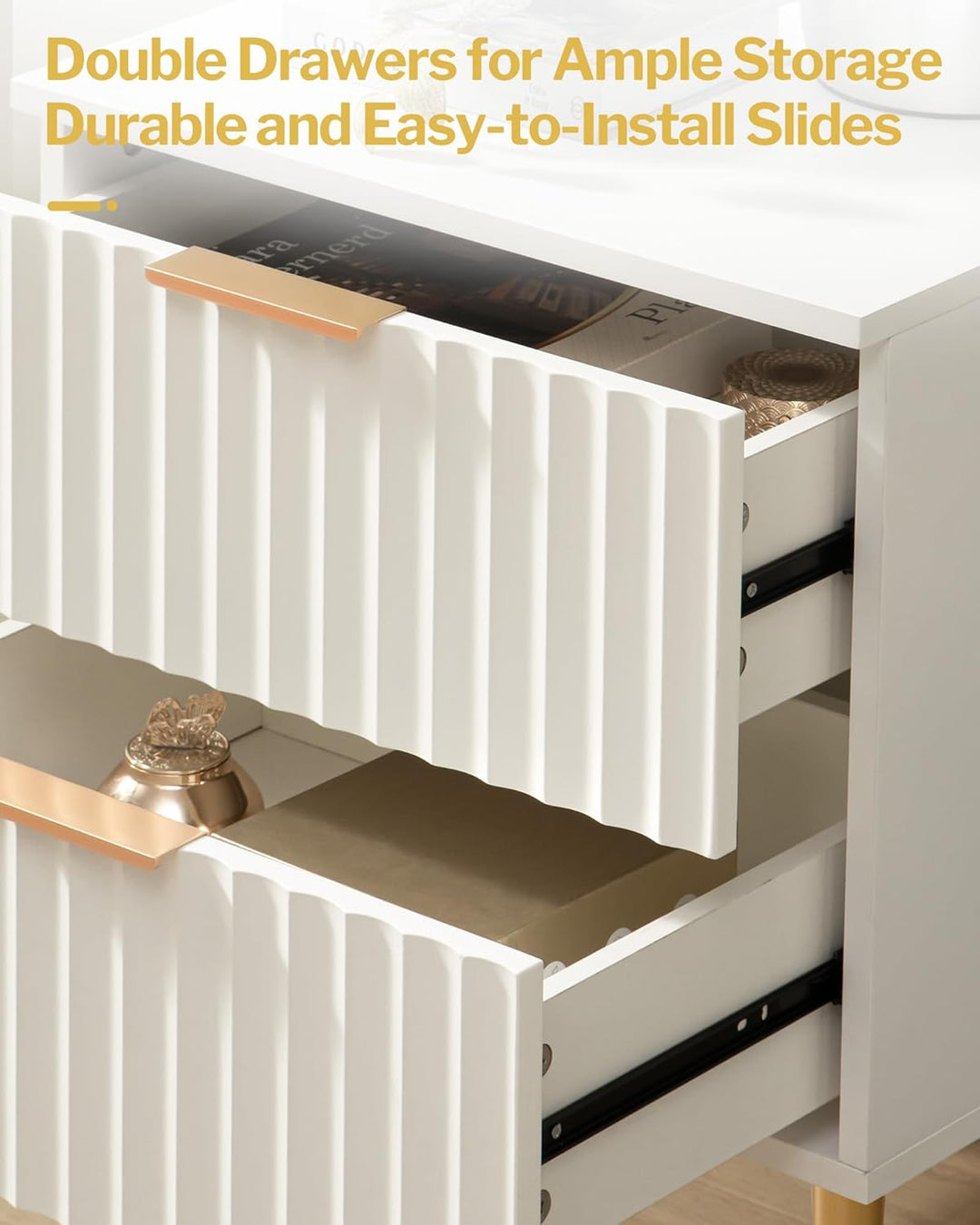 Opus Nightstands with Drawers