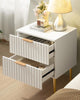 Opus Black Nightstands - Sicotas