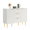 Opus Buffet Cabinet with Drawers - Sicotas