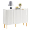 Opus White Buffet Cabinet - Sicotas