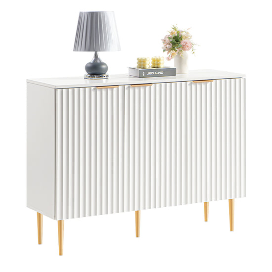 Opus White Buffet Cabinet