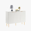 Opus White Buffet Cabinet - Sicotas