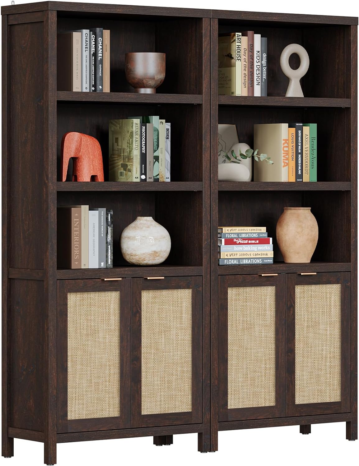 Savanna 5-Tier Tall Bookcase