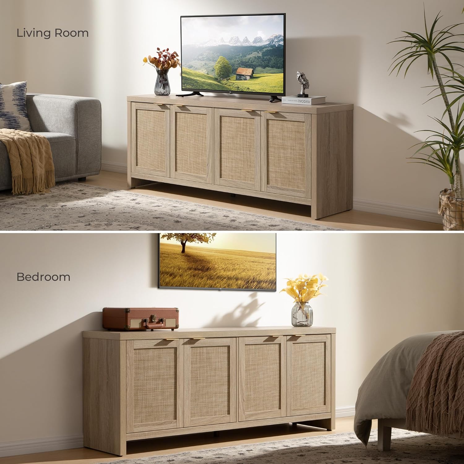 Savanna TV Stand, 4 Doors