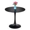 Sicotas Modern Black Round Dining Table free shipping