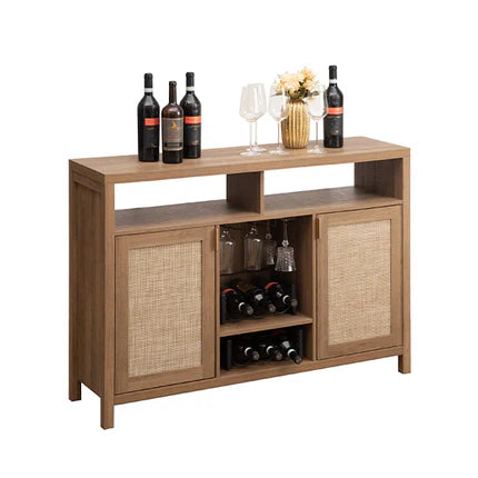 Savanna Bar Cabinet with Glass Holder