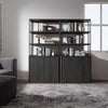 Cas 70.9Inch Bookshelf With 2 Doors