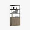 Cas 70.9Inch Bookshelf With 2 Doors