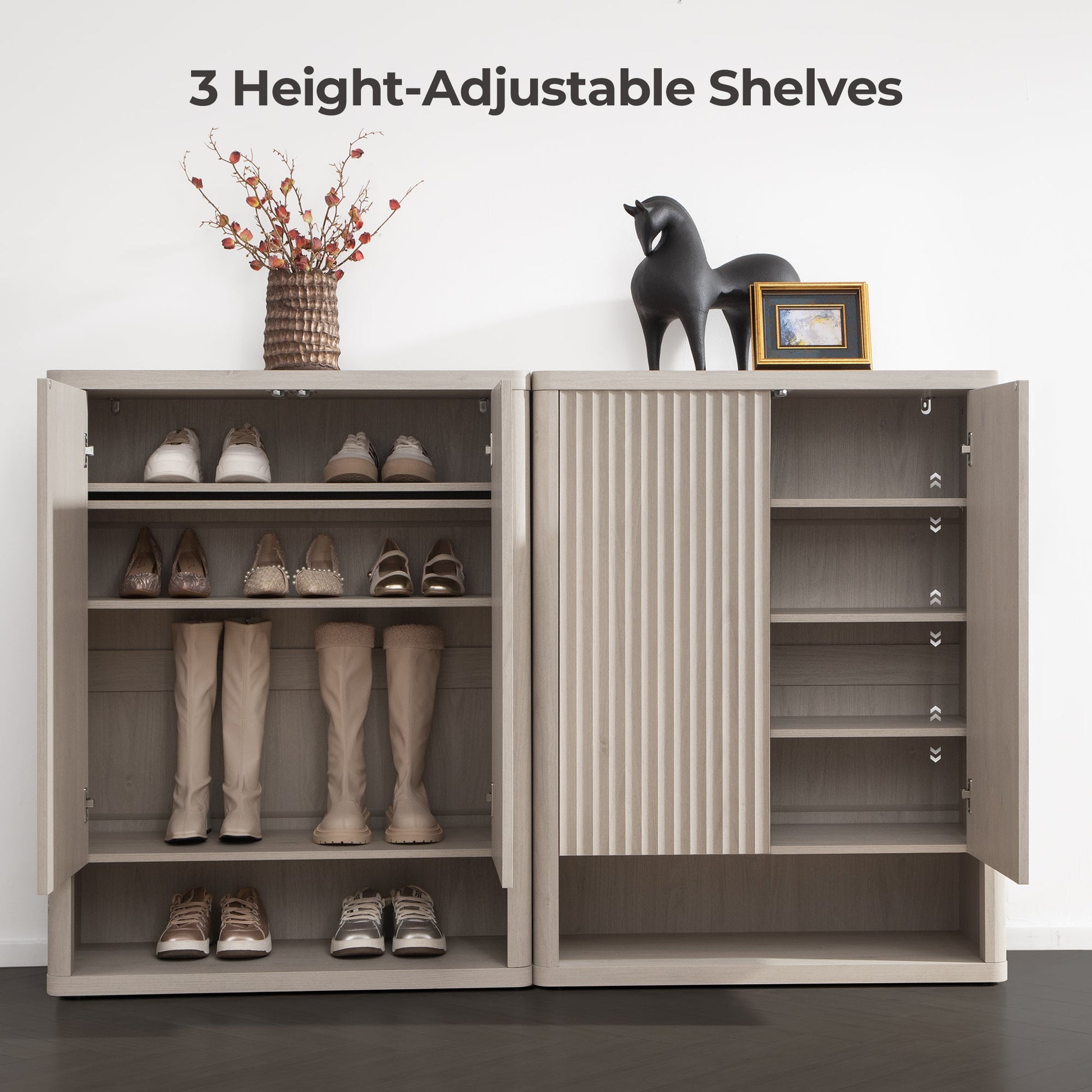 Cas Shoe Cabinet with Storage