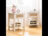 Rattan nightstands