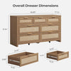 Savanna Tall Dresser, 7 Drawers