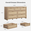 Savanna Dresser, 7 Drawers