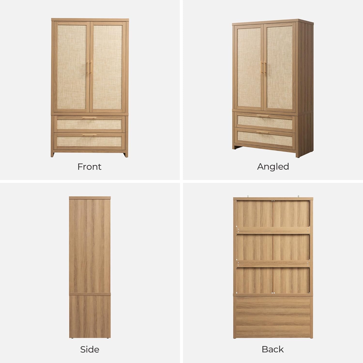 Savanna Wardrobe,71Inch Height