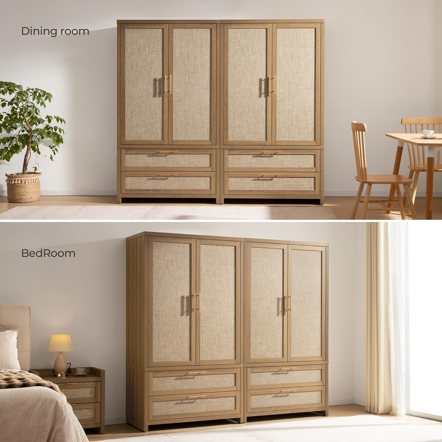 Savanna Wardrobe,71Inch Height