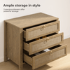 Terra Nightstand, 3 Drawers