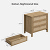 Terra Nightstand, 3 Drawers