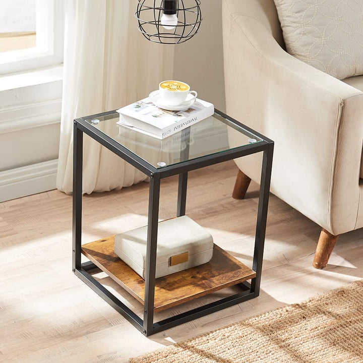 Nightstands with Shelves for Storage,Side Table