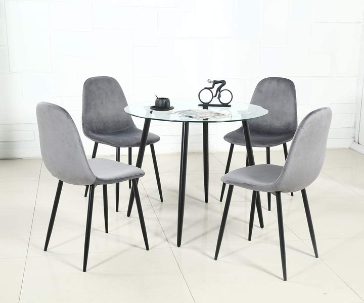 Round Coffee Dining Table for Kitchen Living Room Table