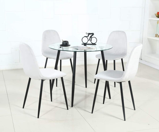 Round Coffee Dining Table for Kitchen Living Room Table