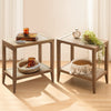 Savanna Rattan Boho End Table - Sicotas