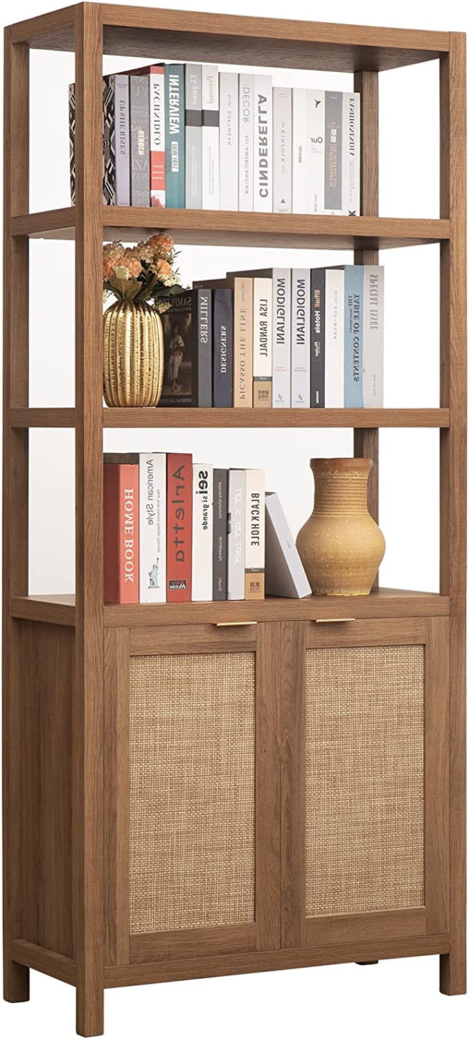 Savanna 5-Tier Tall Bookcase - Sicotas