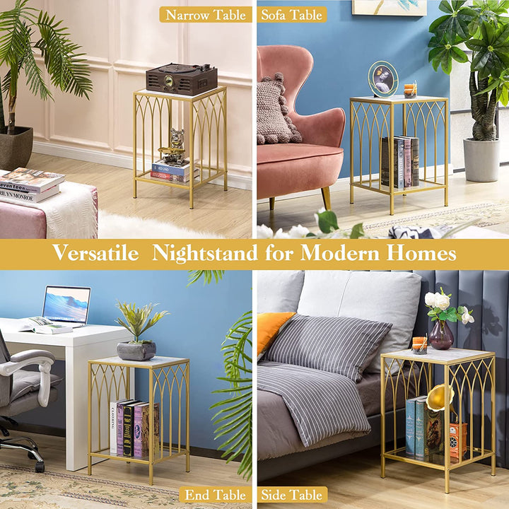 The versatile nightstand as Narrow table，Sofa table，End table and Side table