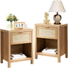 Savanna Rattan Nightstand - Sicotas