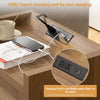 Savanna Nightstand with Charging Station - Sicotas