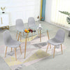 Dining Chair Set for 4 Seater Kitchen Dining Table Coffee Chair Sicotas