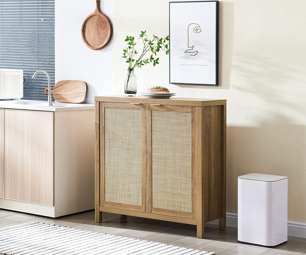 wicker sideboard