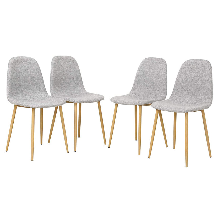 Sicotas Dining Chairs Set of 4 Gray（17”）
