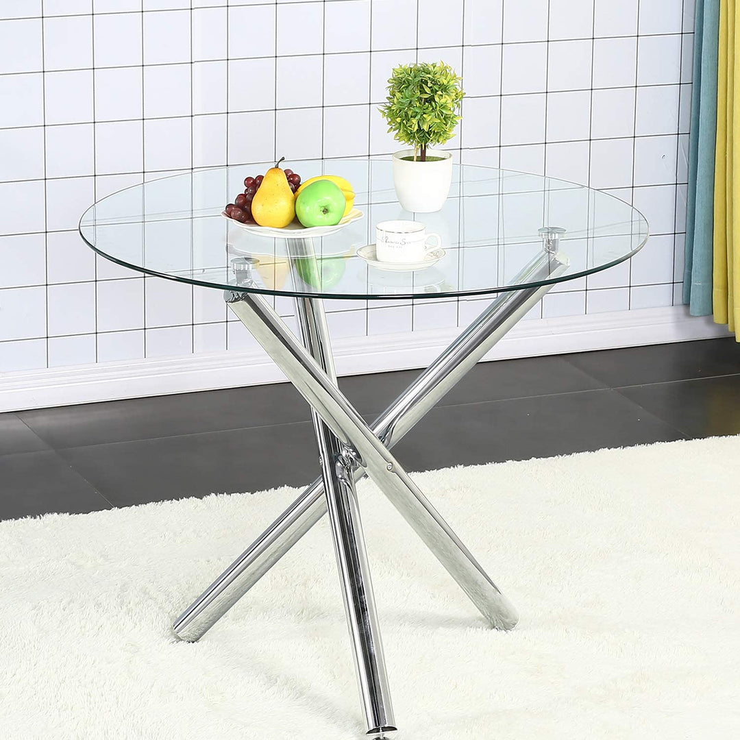 Modern Coffee Dining Table for Kitchen Room 29.5Inch Sicotas